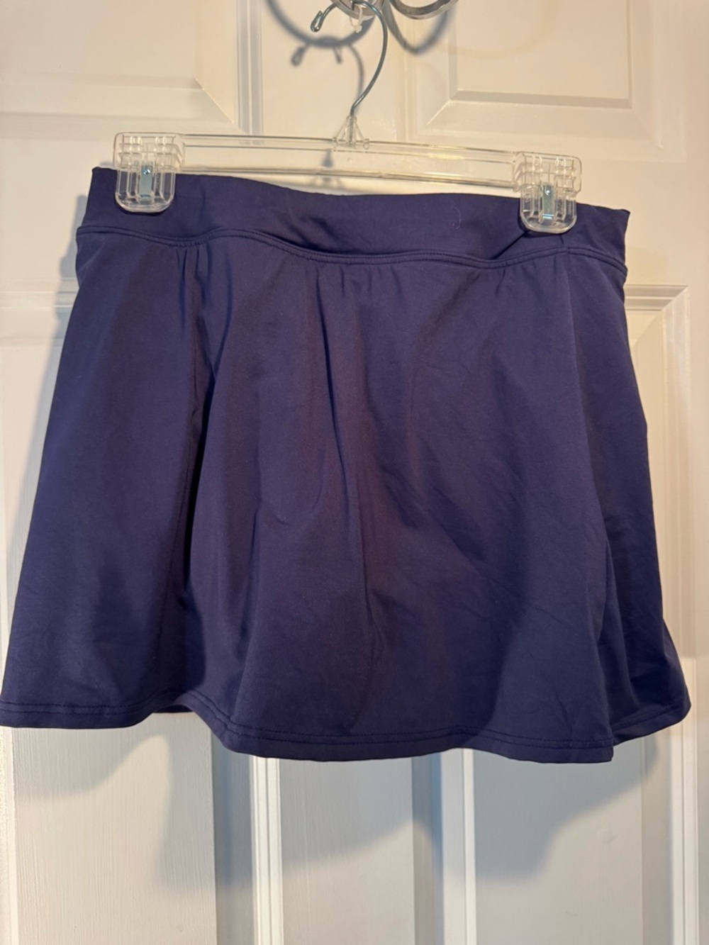 Lands' End Navy Swim Skort